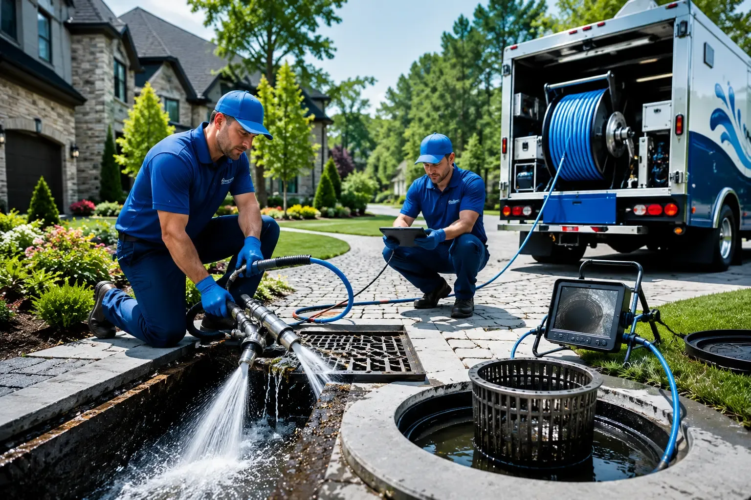 Local outdoor drain cleaning professionals in Follett, TX