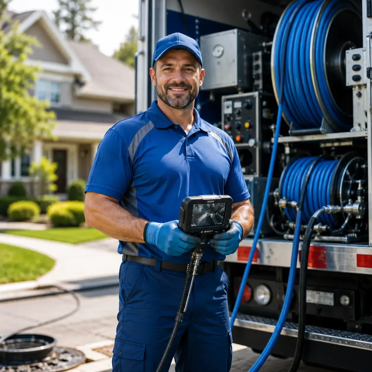 Local outdoor drain cleaning specialists in Follett, TX